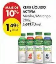 Pingo Doce Activia - kefir liquido promoção