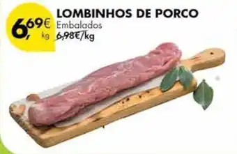 Pingo Doce Lombinhos de porco promoção