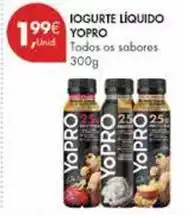 Pingo Doce Yopro - iogurte liquido promoção