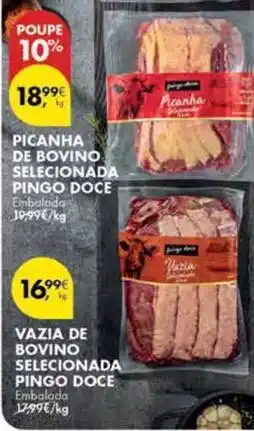 Pingo Doce Pingo doce - vazia de bovino selecionada promoção