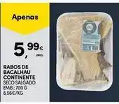 Continente Bom dia Continente - rabos de bacalhau promoção