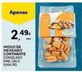 Continente Bom dia Continente - miolo de mexilhao promoção