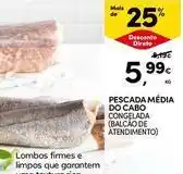 Continente Bom dia Pescada media do cabo promoção