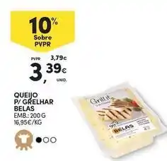 Continente Bom dia Queijo p/grelhar promoção