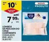Continente Bom dia Continente - lombos de pescada do chile promoção