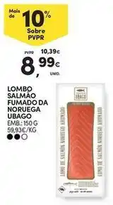 Continente Bom dia Lombo salmao fumado da noruega promoção