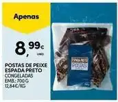 Continente Bom dia Postas de peixe espada preto promoção