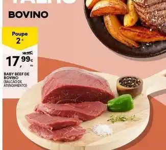 Continente Bom dia Baby beef de bovino promoção