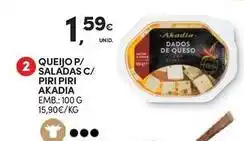 Continente Bom dia Queijo p/ saladas c/ piri piri promoção