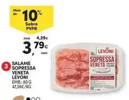 Continente Bom dia Salame sopresa veneta promoção