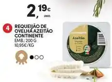 Continente Bom dia Continente - requeijão de ovelhazeitão promoção