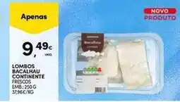 Continente Bom dia Aqui é fresco - lombos bacalhau continente promoção