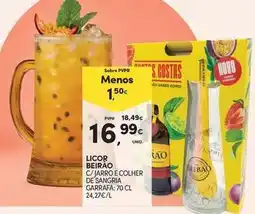 Continente Bom dia Beirão - licor promoção