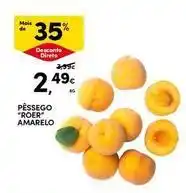 Continente Bom dia Pêssego roer amarelo promoção