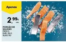 Continente Bom dia Aqui é fresco - porção de salmão promoção