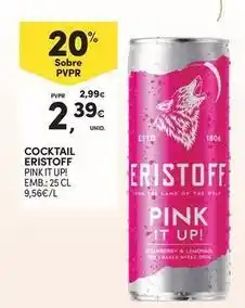 Continente Bom dia Eristoff - cocktail promoção