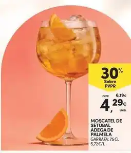 Continente Bom dia Adega - moscatel de setubal promoção