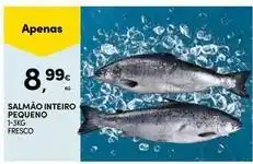 Continente Bom dia Salmão inteiro pequeno promoção