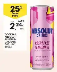 Continente Bom dia Cocktail promoção