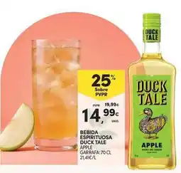 Continente Bom dia Apple - bebida espirituosa promoção