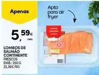 Continente Bom dia Continente - lombos de salmao promoção
