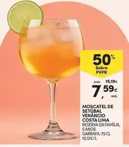 Continente Bom dia Lima - moscatel de setubal venaccio costa lima promoção