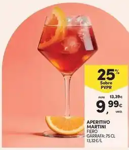 Continente Bom dia Martini - aperitivo fiero promoção