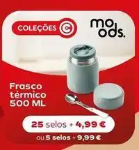 Continente Bom dia Frasco térmico promoção