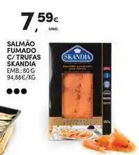 Continente Bom dia Gourmet - salmão fumado c/trufas promoção