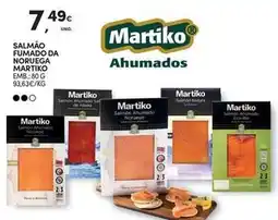 Continente Bom dia Martiko - salmao fumado da noruega promoção