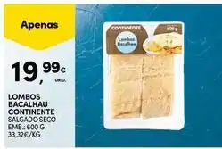 Continente Bom dia Continente - lombos bacalhau promoção