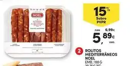 Continente Bom dia Noel - rolitos mediterráneos promoção