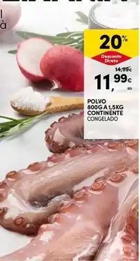 Continente Bom dia A+ - polvo promoção