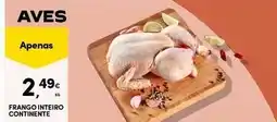 Continente Bom dia Continente - frango inteiro promoção