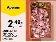 Continente Bom dia Moelas de frango promoção