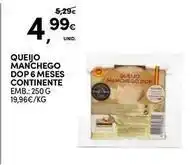 Continente Bom dia Continente - queijo manchego dop 6 meses promoção