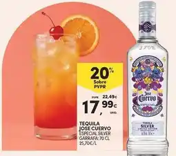 Continente Bom dia Jose cuervo - tequila especial silver promoção