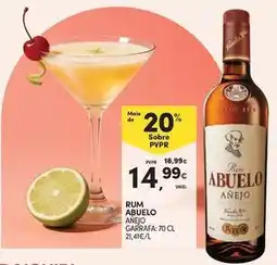 Continente Bom dia Rum promoção
