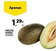 Continente Bom dia Melão verde inteiro promoção