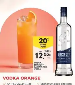 Continente Bom dia Eristoff - vodka promoção