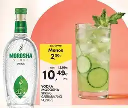 Continente Bom dia Spring - vodka promoção