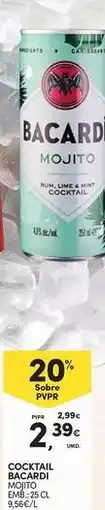 Continente Bom dia Bacardi - cocktail mojito promoção