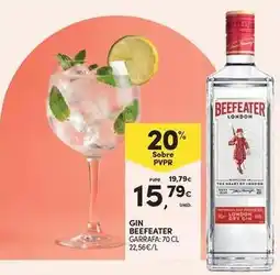 Continente Bom dia Beefeater - gin promoção