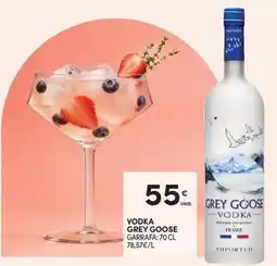 Continente Bom dia Grey goose - vodka promoção