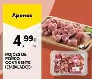 Continente Bom dia Continente - rojoes de porco promoção