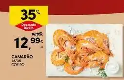 Continente Bom dia Camarao promoção