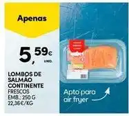 Continente Bom dia Aqui é fresco - lombos de salmão continente promoção