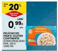 Continente - delícies do mar s/ gluten