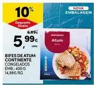 Continente Bom dia Continente - bifes de atum promoção