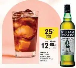 Continente Bom dia William lawson's - whisky promoção